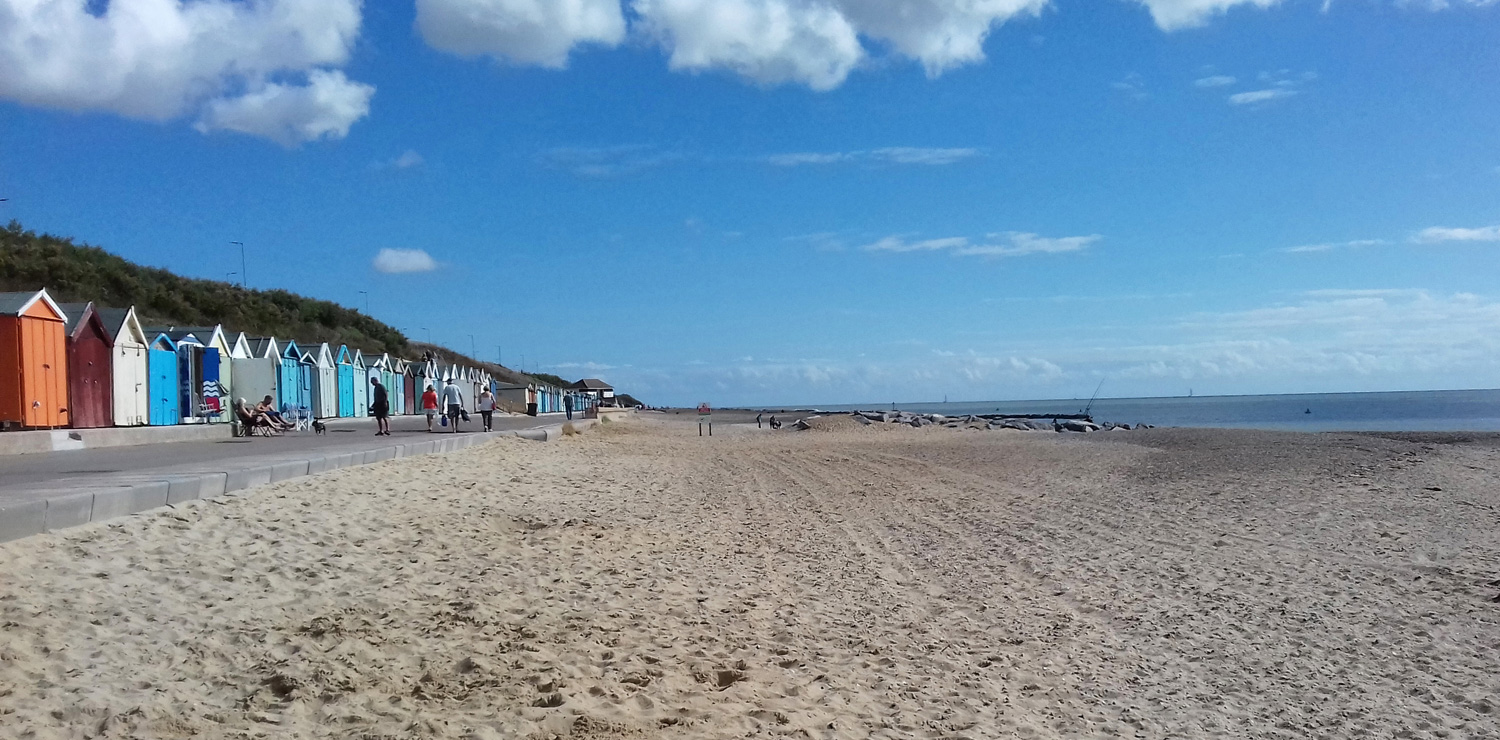 beach huts for hire in Holland on Sea, Clacton on Sea